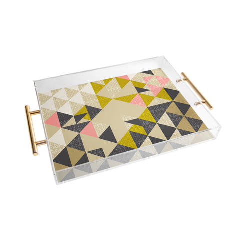 Pattern State Nomad Quilt Acrylic Tray