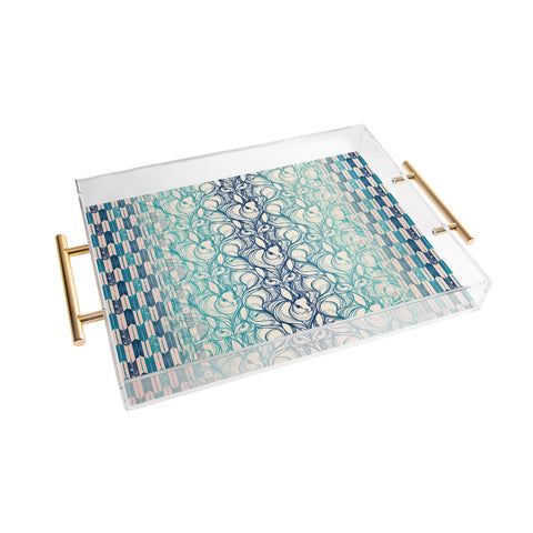 Pattern State Rabbit Run Acrylic Tray
