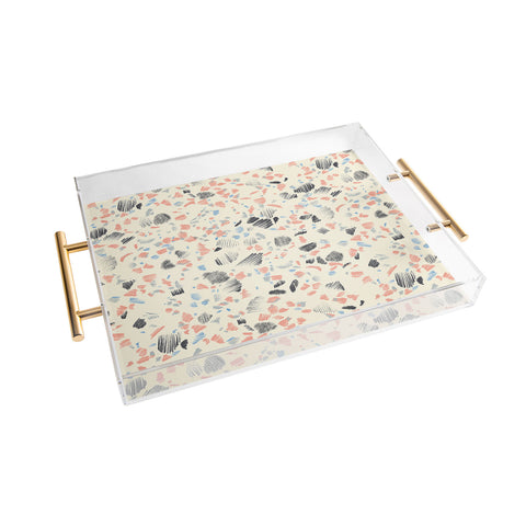 Pattern State Terrazzo Sketch Acrylic Tray