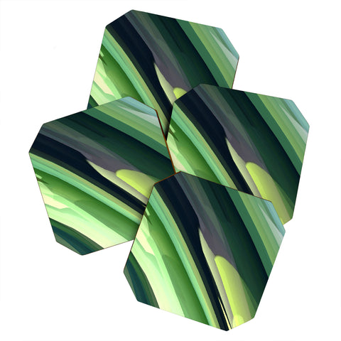 Paul Kimble Pine Trees Coaster Set