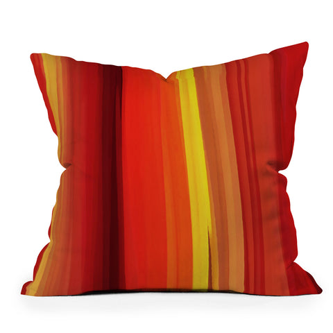 Paul Kimble Volcano Outdoor Throw Pillow