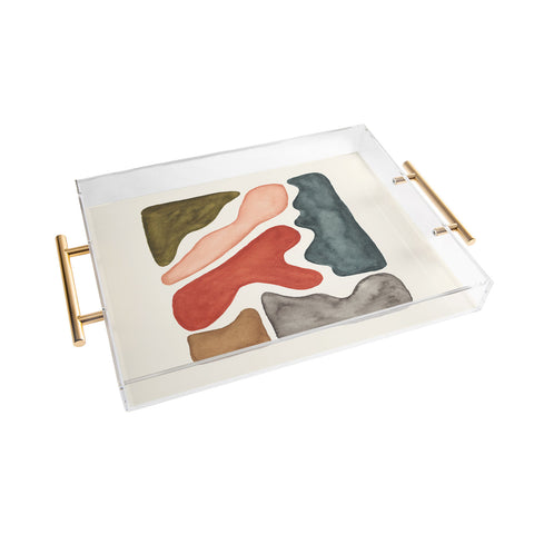 Pauline Stanley Blob Watercolor Acrylic Tray