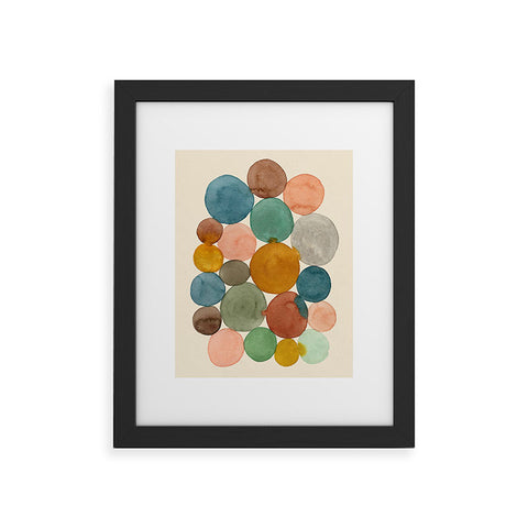 Pauline Stanley Connected Dots Framed Art Print