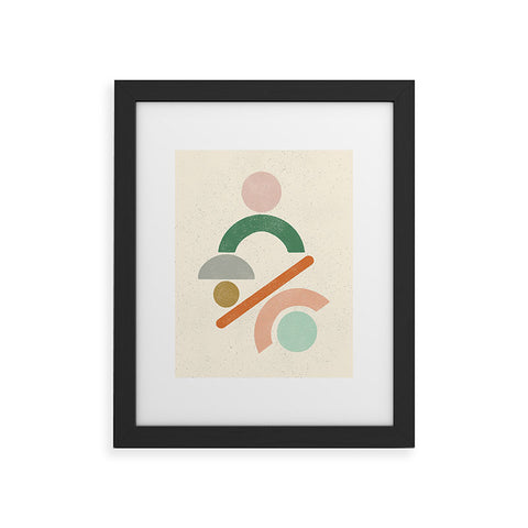 Pauline Stanley Mobile Shapes Framed Art Print