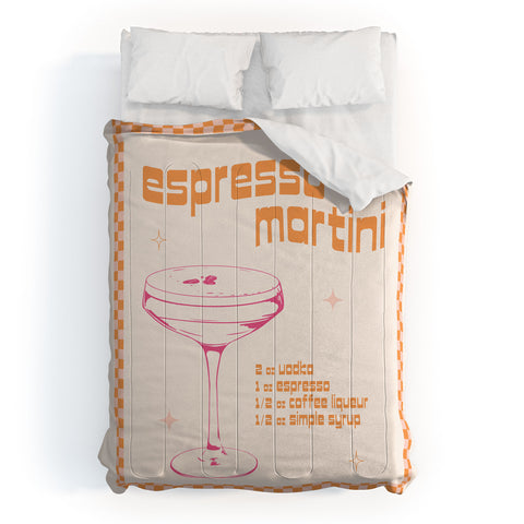 Peony Creative Co Espresso Martini Cocktail Comforter