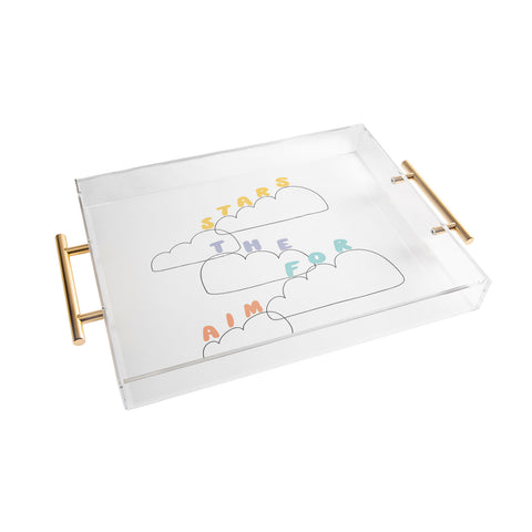 Phirst Aim for the stars Acrylic Tray