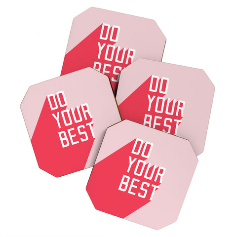 Phirst Do Your Best Coaster Set