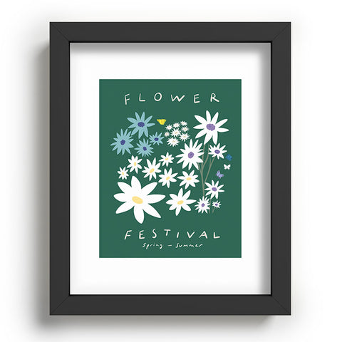 Phirst Flower Festival Recessed Framing Rectangle