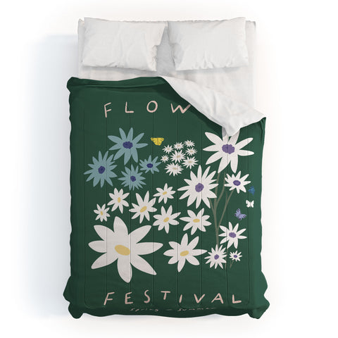 Phirst Flower Festival Comforter