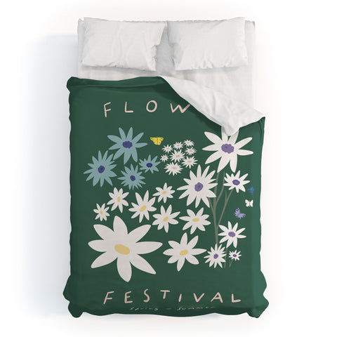 Phirst Flower Festival Duvet Cover