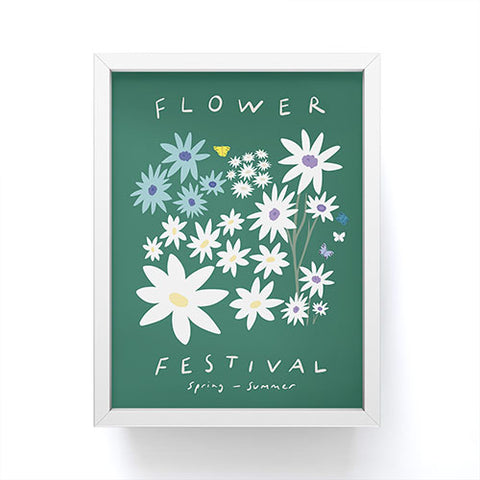 Phirst Flower Festival Framed Mini Art Print
