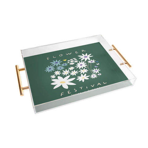 Phirst Flower Festival Acrylic Tray