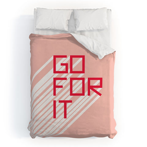 Phirst Go For It Pink Duvet Cover