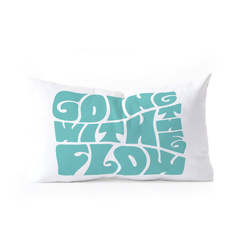 Phirst Going with the flow Oblong Throw Pillow