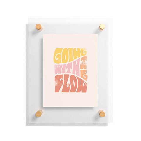 Phirst Going with the flow Vintage Floating Acrylic Print