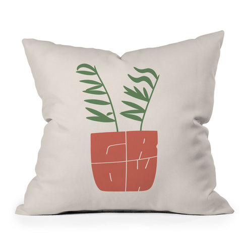 Phirst Grow Kindness Throw Pillow