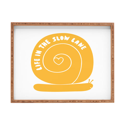 Phirst Life in the slow lane Rectangular Tray
