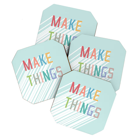 Phirst Make Things Coaster Set