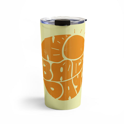 Phirst No Bad Days Retro Sun Travel Mug