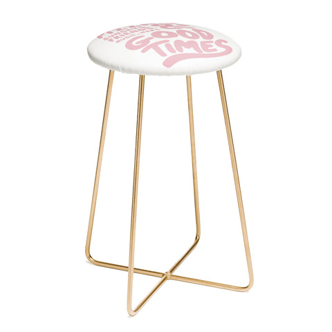 Phirst Pizza Sunsets Good Times Counter Stool