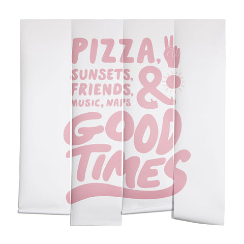 Phirst Pizza Sunsets Good Times Wall Mural