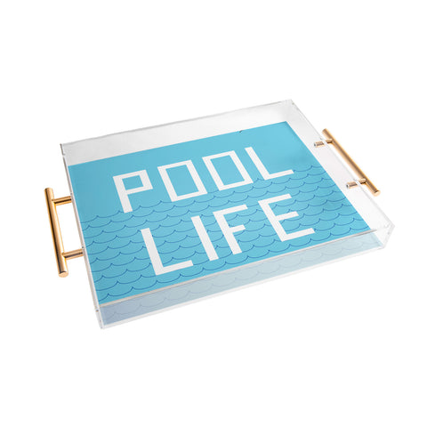 Phirst Pool Life Swimmer Acrylic Tray