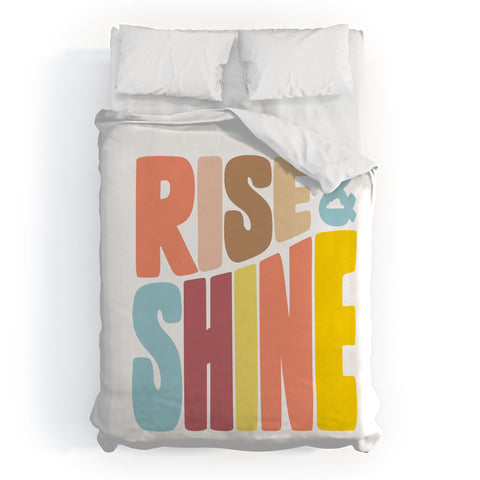 Phirst Rise and Shine Sun Duvet Cover
