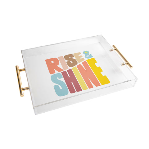 Phirst Rise and Shine Sun Acrylic Tray