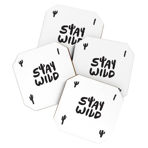 Phirst Stay Wild Cacti Coaster Set