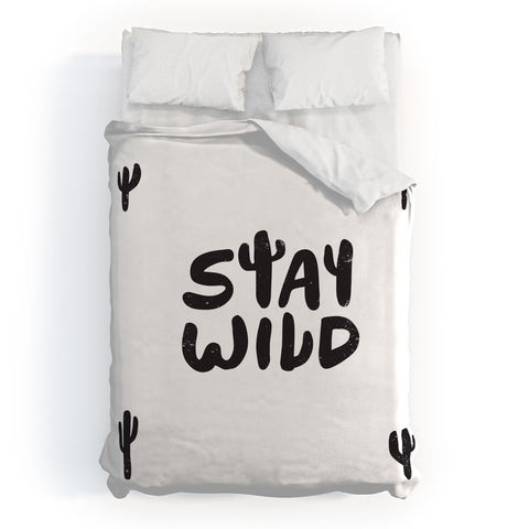 Phirst Stay Wild Cacti Duvet Cover