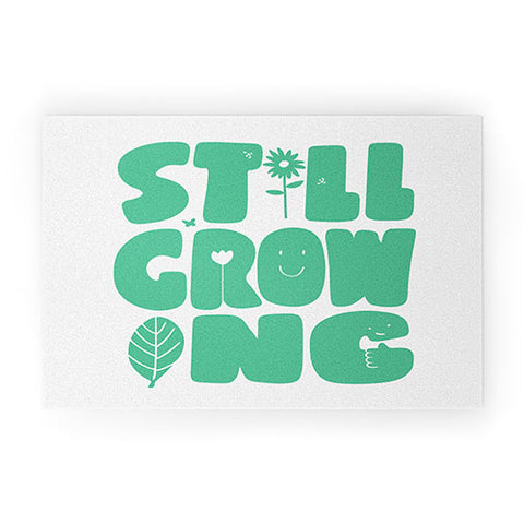 Phirst Still Growing Smile Welcome Mat