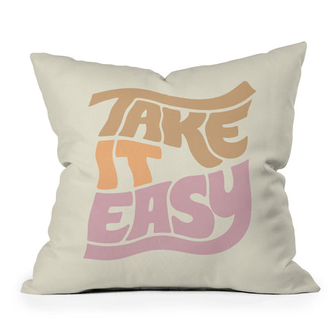 Phirst Take It Easy Outdoor Throw Pillow