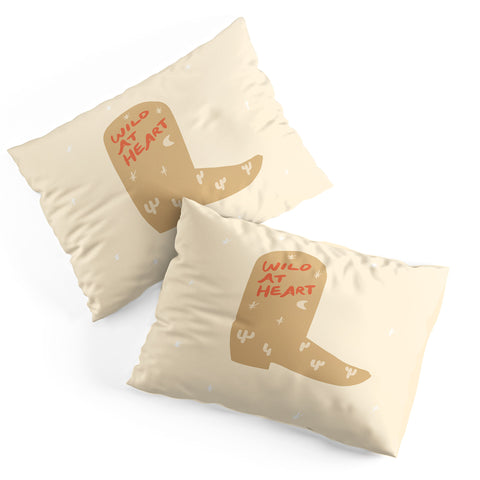 Phirst Wild at Heart Cowboy Boot Pillow Shams
