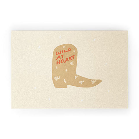 Phirst Wild at Heart Cowboy Boot Welcome Mat