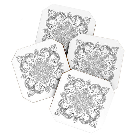 Pimlada Phuapradit Arabian horse Coaster Set