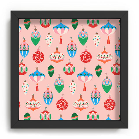 Pimlada Phuapradit Baubles Pink Recessed Framing Square