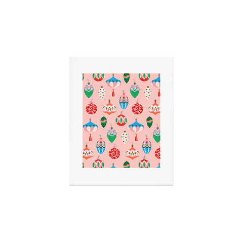 Pimlada Phuapradit Baubles Pink Art Print