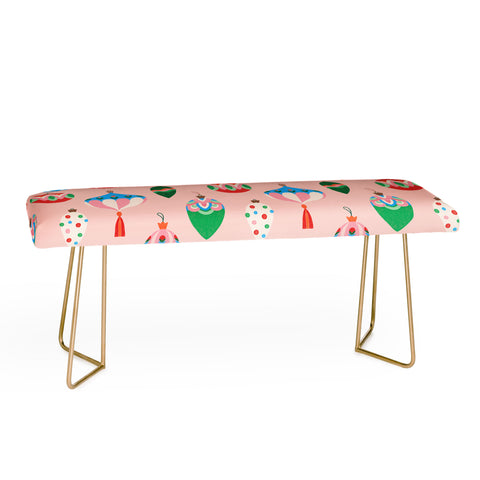 Pimlada Phuapradit Baubles Pink Bench