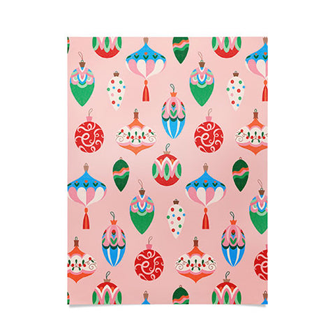 Pimlada Phuapradit Baubles Pink Poster