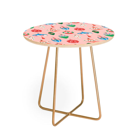 Pimlada Phuapradit Baubles Pink Round Side Table