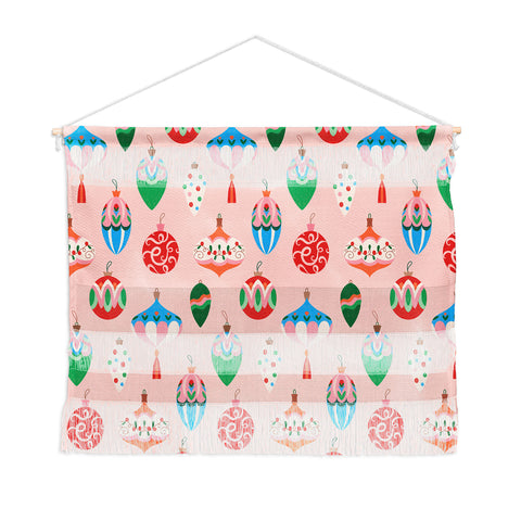 Pimlada Phuapradit Baubles Pink Wall Hanging Landscape