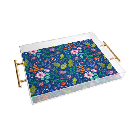 Pimlada Phuapradit Bijou Blue Acrylic Tray