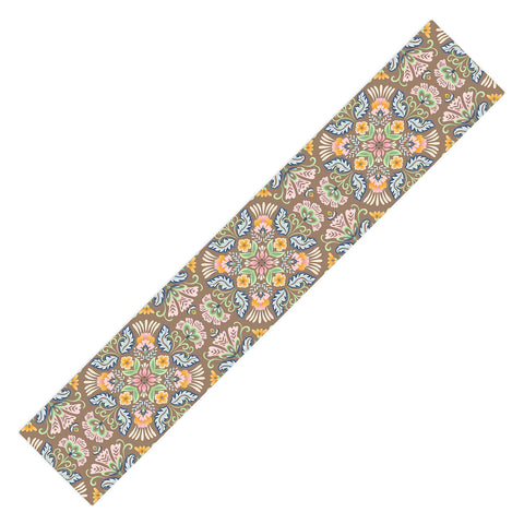 Pimlada Phuapradit Bohemian Bloom Brown Table Runner