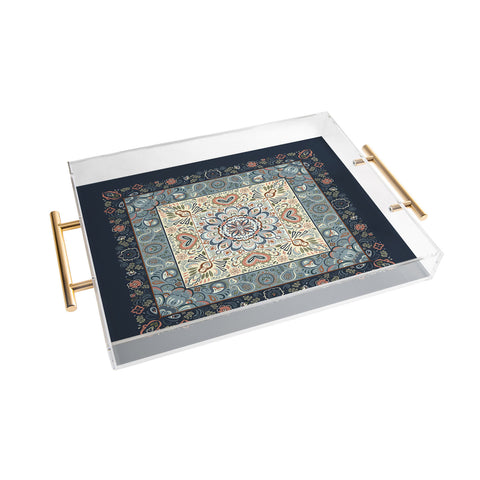 Pimlada Phuapradit Botanic Blue Acrylic Tray