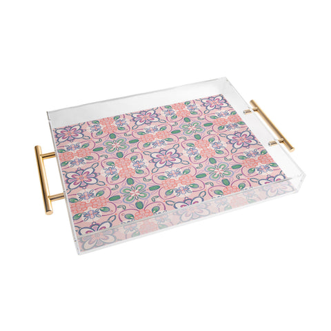 Pimlada Phuapradit Briony Pink Acrylic Tray