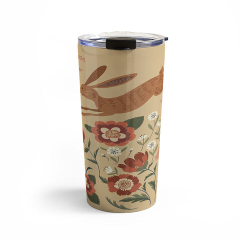 Pimlada Phuapradit brown hare Travel Mug