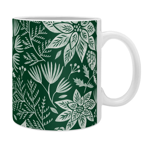 Pimlada Phuapradit Christmas Poinsettia Coffee Mug