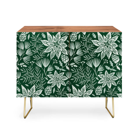 Pimlada Phuapradit Christmas Poinsettia Credenza