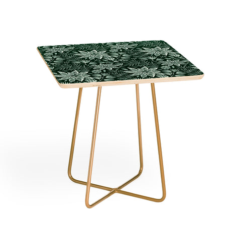 Pimlada Phuapradit Christmas Poinsettia Side Table