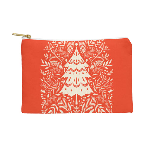 Pimlada Phuapradit Christmas tree winter foliage Pouch